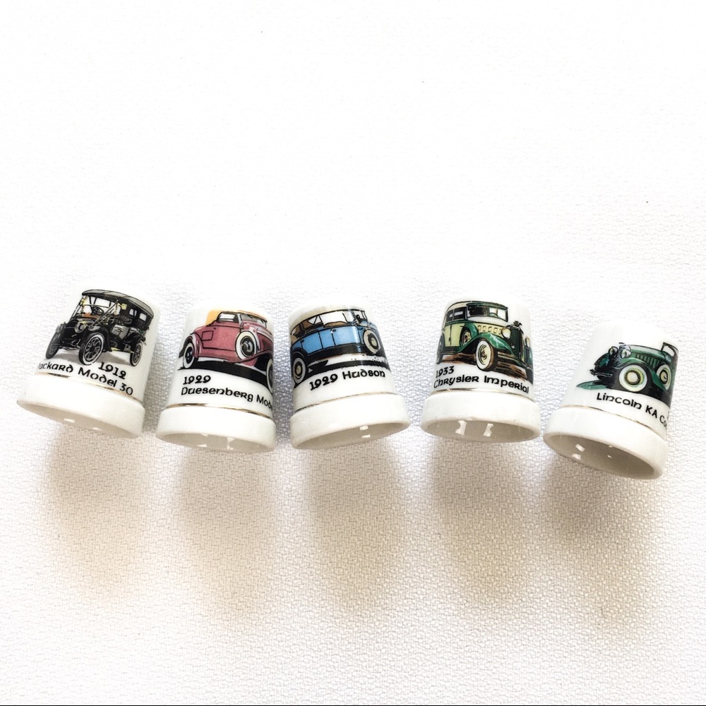 Clearance! Vintage Collectable Thimbles